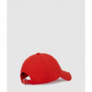 KLJ ESSENTIAL LOGO CAP GRENADINE