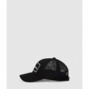 KLJ COTTON TRUCKER CAP BLACK