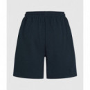 CHECK BEACHWEAR SHORTS NAVY