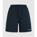 CHECK BEACHWEAR SHORTS NAVY