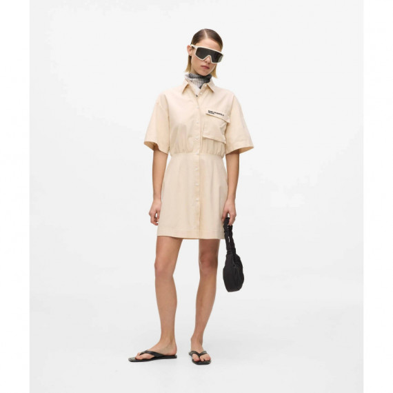 Klj Ss Utility Dress Whitecap Grey  KARL LAGERFELD