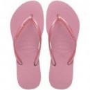 HAV. SLIM FC ROSA CHIFFON HAVAIANAS