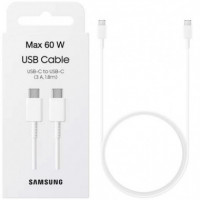 Cable Usb-c a Usb-c SAMSUNG 3A 1,8 Metros Blanco