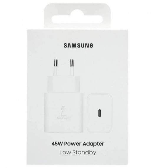 Cargador Samsung USB-C 45W Blanco (Sin Cable)