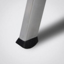 Escalera Aluminio Plegable Guardacuerpos con Plataforma AIRMEC (3 Peldaños)