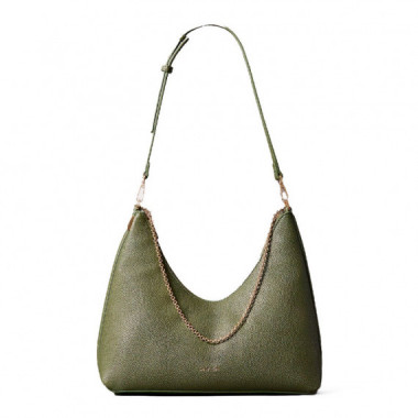 Bolso Hobo con Cadena de Bisuter&iacute;a de Guijarros  CALVIN KLEIN