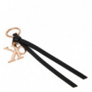 Colgante para el Bolso con Borla y Logo Distintivo en Piel  CALVIN KLEIN