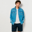 Bermuda Lino Fit Relaxed  PEPE JEANS