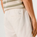 Bermuda Lino Fit Relaxed  PEPE JEANS