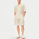 Camisa Bowling Resort Palm  GUESS