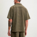 Camisa Bowling Resort Palm  GUESS