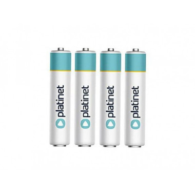PLATINET Alkaline Pro Pila Alcalina Aaa LR03 BLISTER*4