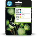 Cartucho de Tinta Original HP 924 6C3Z1NE Multipack Negro + Color