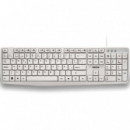 Teclado NGS Heritage Spanish USB Multimedia Blanco