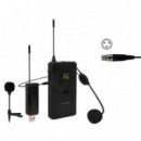 Micrófono Inalámbrico de Cabeza y Solapa Uhf FONESTAR MIC-UHF-641