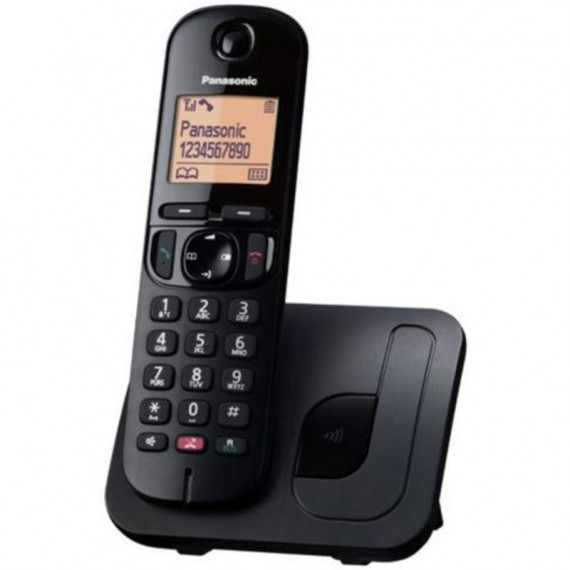 Teléfono Inalámbrico Panasonic KX-TGC250SPB Negro con Manos Libres
