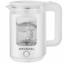 Hervidor de Agua GRUNKEL 1.8 Litros 1500W Blanco Inox