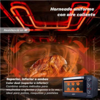 Horno Eléctrico de Convección GRUNKEL HR-38PRO 38 Litros 2000W