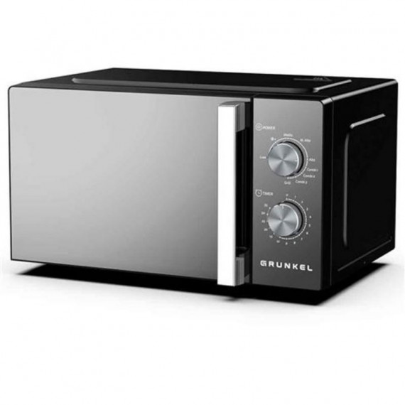 Microondas con Grill GRUNKEL MWG-20ESPEJO 20 Litros 700W/800W con Acabado Espejo