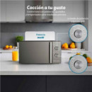 Microondas con Grill GRUNKEL MWG-20ESPEJO 20 Litros 700W/800W con Acabado Espejo