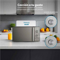 Microondas con Grill GRUNKEL MWG-20ESPEJO 20 Litros 700W/800W con Acabado Espejo