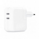 Apple Cagador Dual USB-C 35W(MW2K3ZM/A)