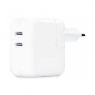 Apple Cagador Dual USB-C 35W(MW2K3ZM/A)