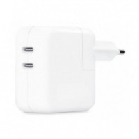 Apple Cargador Dual Usb-c 35W (MW2K3ZM/A)  APPLE