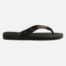 Hav. Top Logo Metallic Black/black HAVAIANAS