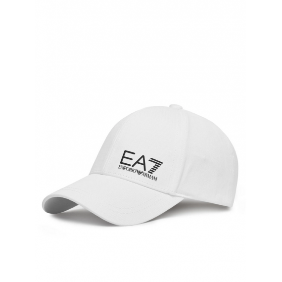 Gorra EA7 Emporio Armani Blanco Logo Negro  ARMANI EXCHANGE