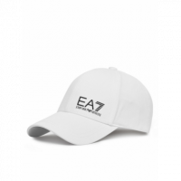 Gorra EA7 Emporio Armani Blanco Logo Negro  ARMANI EXCHANGE