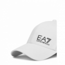 Gorra EA7 Emporio Armani Blanco Logo Negro  ARMANI EXCHANGE