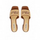 PETALO II RAFFIA SIGNIA SLIDE NATURAL RA