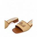 PETALO II RAFFIA SIGNIA SLIDE NATURAL RA