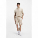 Austin T-shirt 10267482 01 Light Beige  HUGO