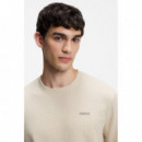 Austin T-shirt 10267482 01 Light Beige  HUGO