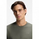 Austin T-shirt 10267482 01 Dark Green  HUGO