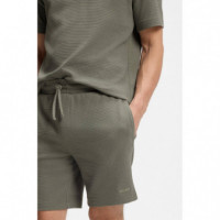 Austin Shorts 10267482 01 Dark Green  HUGO