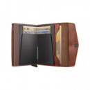 Envelope Vintage Cognac  SECRID