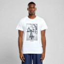 Camisetas Hombre Camiseta DEDICATED Stockholm Gremlins Bike White
