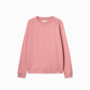 Jerséis y Sudaderas Sudadera MERZ B SCHWANEN Relaxed Lightweight Easycrew Rosewood