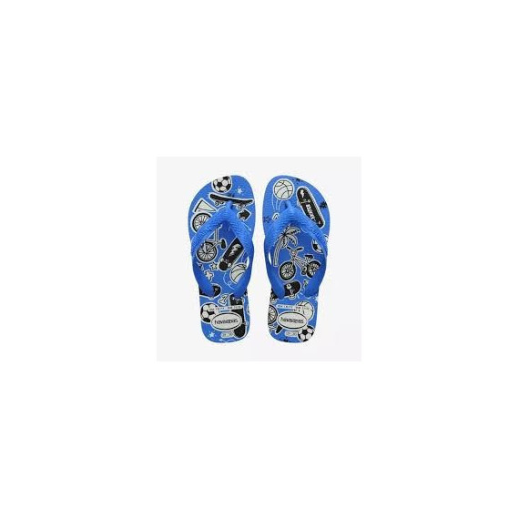 Kids Athletic Fc Branco/azul HAVAIANAS