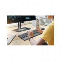 PHILIPS Combo Teclado  + Raton Inalambrico  BLUETOOTH Reposamuñeca SPT6607 Negro