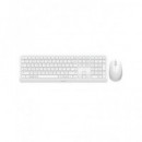 PHILIPS Teclado + Raton Inalambrico Bluetooth Compacto  SPT6407 Blanco