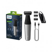 PHILIPS Afeitadora Serie 5000 Bodygroom para Cuerpo con Soporte para Espalda BG5021/15