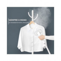 ROWENTA Plancha de Vapor Vertical IS3280D1 2000W Perchero Incorporado para las Prendas