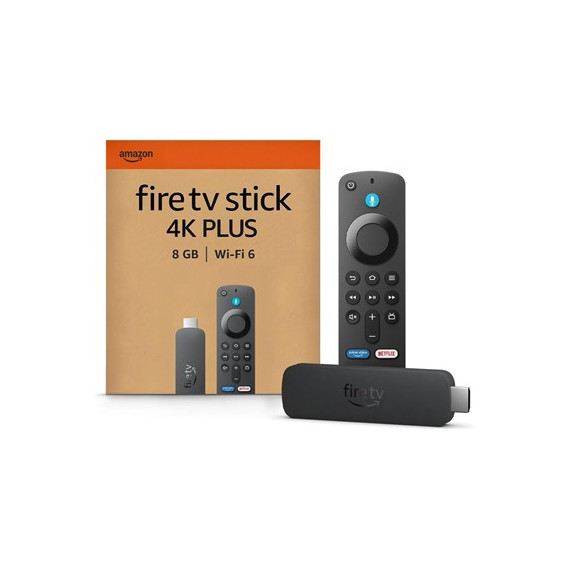 AMAZON Adaptador HDMI Fire TV Stick 4K Plus 8GB  WIFI-6 con Mando