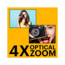 KODAK Camara de Foto Digital Pixpro FZ45 Roja 4X ZOOM,16MP,27MM Gran Angular