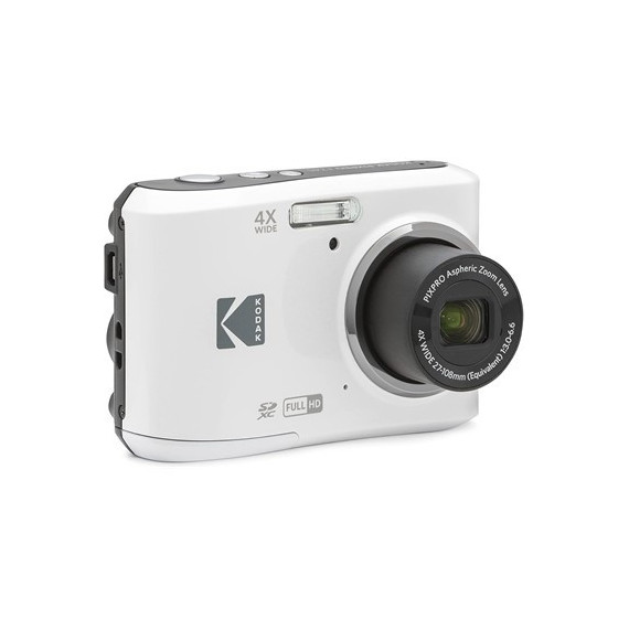 KODAK Camara de Foto Digital Pixpro FZ45 Blanca 4X ZOOM,16MP,27MM Gran Angular