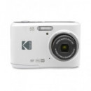 KODAK Camara de Foto Digital Pixpro FZ45 Blanca 4X ZOOM,16MP,27MM Gran Angular